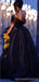 Sexy Black A-line High Low Maxi Long Party Prom Dresses, Evening Dress,13324