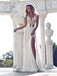 Vestidos de baile para os estudantes de mangas de gorro, vestidos de festa de casamento de fenda de lado de gola V sexy, vestido de baile para os estudantes popular, WD0121