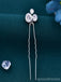 Sparkly Rhinestone Hair Accessories Hairpin Handmade Hair Comb Headwear Set, HP387