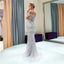Off Shoulder Sparkly Heavily Beaded Mermaid Evening Prom Dresses, Evening Party Prom Dresses, 12034