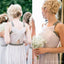 Junior Unique New Arrival Εντυπωσιακή Φθηνή Φόρεμα A Line Pleating Floor-Length για Maid of Honor, WG101