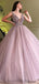 Dusty Purple V Neck Heavily Beaded Cheap Evening Prom Dresses, Evening Party Prom Dresses, 12172