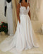 Two Straps Γλυκό Lace A-line Φθηνά Νυφικά Online, WD334