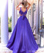 Querida pescoço ouro lantejoulas uma linha barato longo Evening Prom Dresses, Evening Party Prom Dresses, 12350