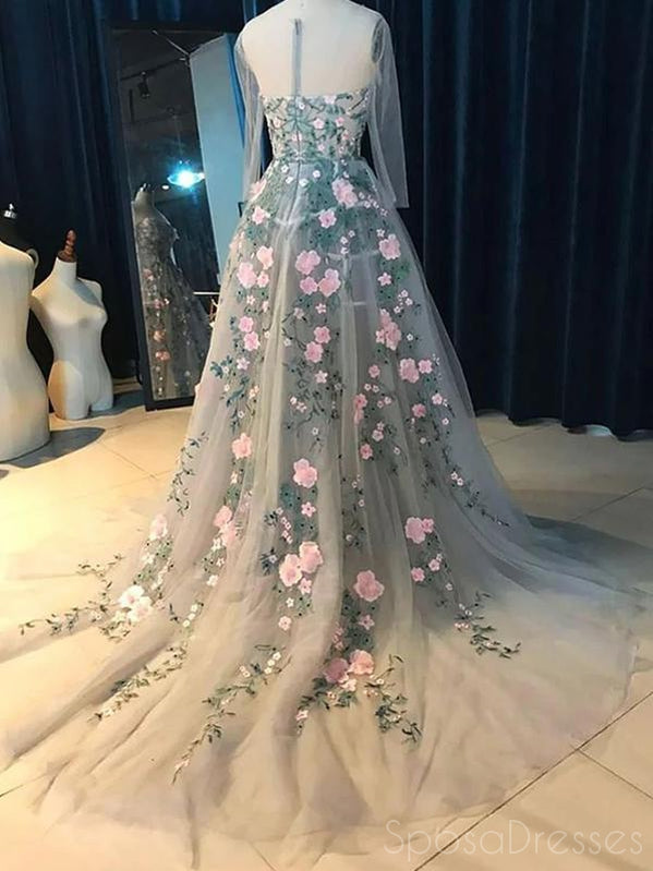 Querida pescoço ouro lantejoulas uma linha barato longo Evening Prom Dresses, Evening Party Prom Dresses, 12350