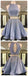 Γκρι Two Pieces Hatler Beaded Φτηνά Κοντά Φορέματα Homecoming 2018, CM555