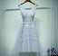 Renda cinzenta V Decote Vestidos De Baile de finalistas, Espartilho Acessível Vestidos De Baile De Finalistas, vestidos perfeitos para o baile de finalistas, CM258