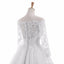 Manches longues Une ligne de Dentelle Voir à Travers de Mariée Robes de Mariée, des Robes de Mariée, la Mariée à prix Abordable Robes de Mariée, WD247