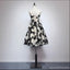 Preto Spaghetti Straps Cute Homecoming Prom Dresses, Cheap Cocktail Dresses, CM343