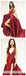 Sexy Side Slit Deep V Neck Red A-line Long Evening Prom Dresses, Cheap Sweet 16 Dresses, 18326