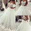 Muito tempo alinhe vestido de noiva de tule de topo de cadarço de namorado, vestidos de festa de casamento, WD0021