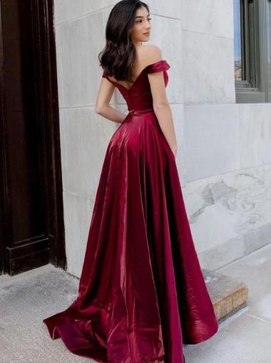Querida pescoço ouro lantejoulas uma linha barato longo Evening Prom Dresses, Evening Party Prom Dresses, 12350