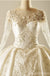 Manches longues Décolleté V en Dentelle Longue traîne Robes de Mariée, des Robes de Mariage, Mariage pas Cher Robes de Mariée, WD221