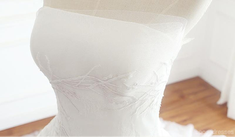 Bustier en Dentelle Simple, Une ligne de Mariée Robes de Mariée, des Robes de Mariée, la Mariée à prix Abordable Robes de Mariée, WD259