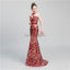 Jewel Sparkly Sequin Σέξι Γοργόνα Βραδινά Φορέματα Prom, Βραδινά Φορέματα Prom, 12066