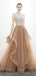Sexy Backless Spaghetti Straps See Through Long Evening Prom Dresses, Evening Party Prom Dresses, 12175
