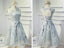 Scoop Neckline Gary Lace Homecoming Prom Dresses, Affordable Short Party Prom Dresses, Perfect Homecoming Dresses, CM270