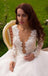 Δείτε Μέσα από μακρυμάνικο δαντέλα A-line Custom Wedding Bridal Dresses, WD284