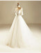 Manches longues Empire Dentelle Perlée Robes de Mariée, des Robes de Mariage, Mariage pas Cher Robes de Mariée, WD225