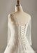 Manches longues taille empire dentelle robes de mariée en perles, robes de mariée sur mesure, robes de mariée de mariage pas cher, WD226