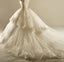 Grand Décolleté en Dentelle Ourlet de la Jupe Longue Robes de Mariée, des Robes de Mariée, la Mariée à prix Abordable Robes de Mariée, WD229
