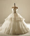Grand Décolleté en Dentelle Ourlet de la Jupe Longue Robes de Mariée, des Robes de Mariée, la Mariée à prix Abordable Robes de Mariée, WD229