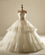 Grand Décolleté en Dentelle Ourlet de la Jupe Longue Robes de Mariée, des Robes de Mariée, la Mariée à prix Abordable Robes de Mariée, WD229