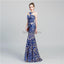 Jewel Sparkly Sequin Σέξι Γοργόνα Βραδινά Φορέματα Prom, Βραδινά Φορέματα Prom, 12066