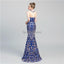 Jewel Sparkly Sequin Σέξι Γοργόνα Βραδινά Φορέματα Prom, Βραδινά Φορέματα Prom, 12066
