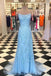 Sexy Backless Lace Mermaid Lilac Long Evening Prom Dresses, Cheap Custom Sweet 16 Dresses, 18466