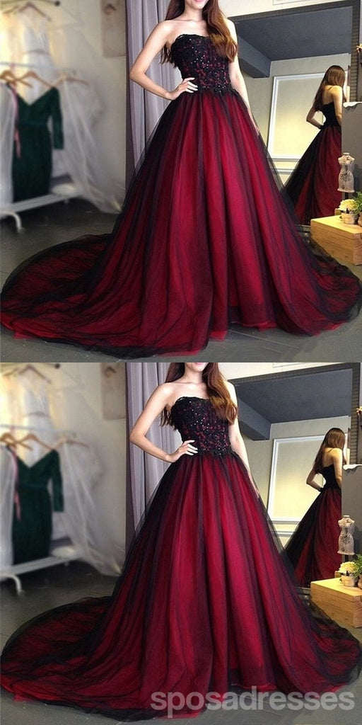 Querida pescoço ouro lantejoulas uma linha barato longo Evening Prom Dresses, Evening Party Prom Dresses, 12350