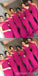 Simples Dusty Rose barato sereia longos dama de honra vestidos on-line, WG548