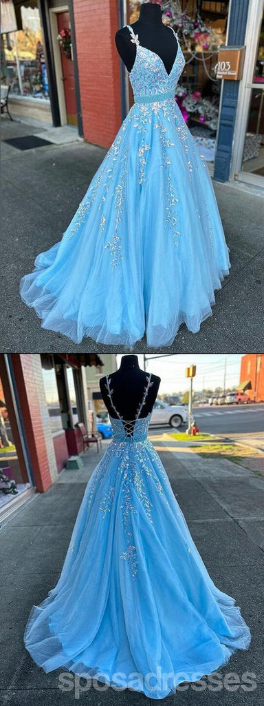 Querida pescoço ouro lantejoulas uma linha barato longo Evening Prom Dresses, Evening Party Prom Dresses, 12350