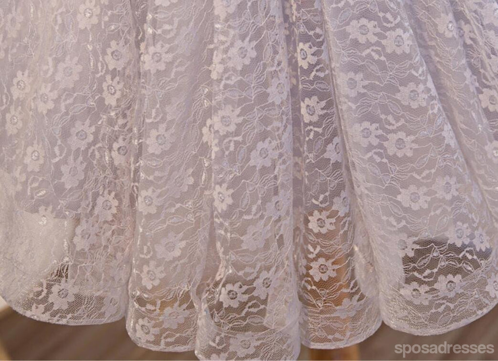 Parte de Trás aberta Decote Colher Gary Laço Ver Através de Baile Vestidos de Baile, Acessível, de Festa Curto Vestidos de Baile, Regresso a casa Perfeita Vestidos, CM272