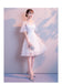 Sweet Off White Lace Φθηνά Homecoming Φορέματα Online, Φθηνά Κοντά Φορέματα Prom, CM775