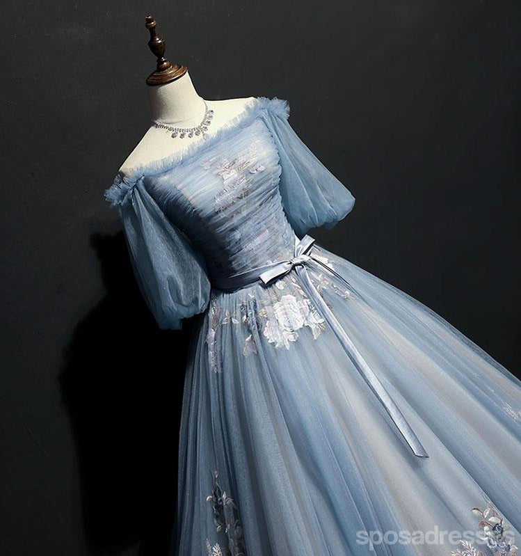Querida pescoço ouro lantejoulas uma linha barato longo Evening Prom Dresses, Evening Party Prom Dresses, 12350