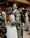 Simple A-line Long Sleeves Backless Handmade Lace Wedding Dresses,WD750