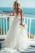 Bretelles spaghetti chérie simples robes de mariée de mariage longues personnalisées bon marché, WD288