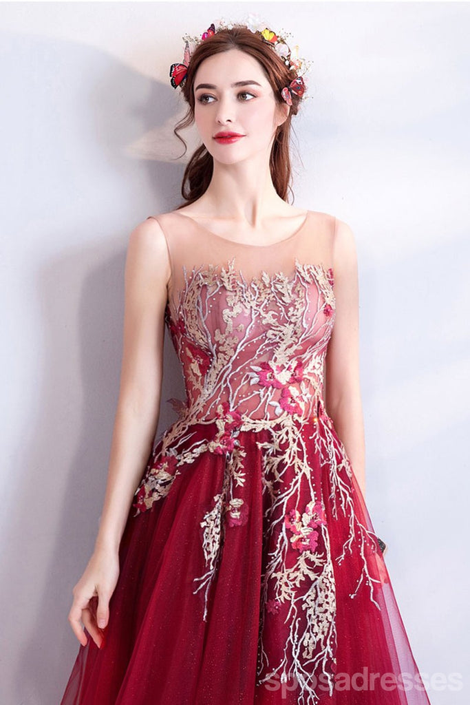 Querida pescoço ouro lantejoulas uma linha barato longo Evening Prom Dresses, Evening Party Prom Dresses, 12350