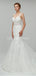 See Through Straps Lace Mermaid Cheap Wedding Dresses Online, Unique Bridal Dresses, WD558