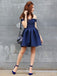 Off Shoulder Simple Cheap Short Homecoming Dresses Online, CM629