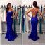 Longo Vestido de Baile, Lace Vestido de Baile, Azul, Vestido de Baile, Bandas de Baile, Vestido Personalizado, vestido de baile,sem encosto de Vestido de Baile,PD0042