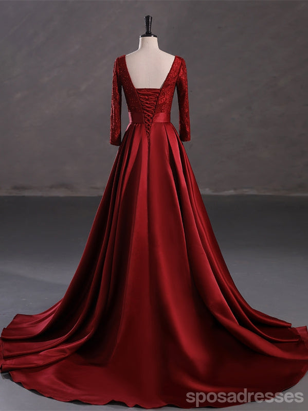 Querida pescoço ouro lantejoulas uma linha barato longo Evening Prom Dresses, Evening Party Prom Dresses, 12350
