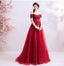 Querida pescoço ouro lantejoulas uma linha barato longo Evening Prom Dresses, Evening Party Prom Dresses, 12350