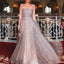 Sparkly Gold Sequin Suqare A-line Φθηνά βραδινά φορέματα Prom, Φτηνές Custom Sweet 16 φορέματα, 18476
