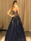 Querida pescoço ouro lantejoulas uma linha barato longo Evening Prom Dresses, Evening Party Prom Dresses, 12350