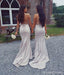 Σέξι Halter Side Slit Mermaid Long Bridesmaid Φορέματα Online, WG305