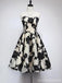 Preto Spaghetti Straps Cute Homecoming Prom Dresses, Cheap Cocktail Dresses, CM343
