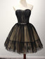 Preto ver por vestidos de baile para os estudantes de regresso para casa, pouco vestido preto, espartilho partidário curto disponível vestidos de baile para os estudantes posteriores, vestidos de regresso para casa perfeitos, CM231