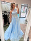 Querida pescoço ouro lantejoulas uma linha barato longo Evening Prom Dresses, Evening Party Prom Dresses, 12350